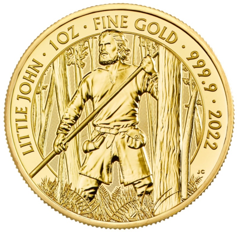 2022 Little John Myths & Legends 1oz Gold Coin