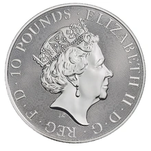 2020 Falcon of the Plantagenets 10oz Silver Coin - Gift Boxed