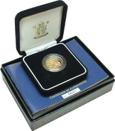 2004 Proof Gold Sovereign Boxed