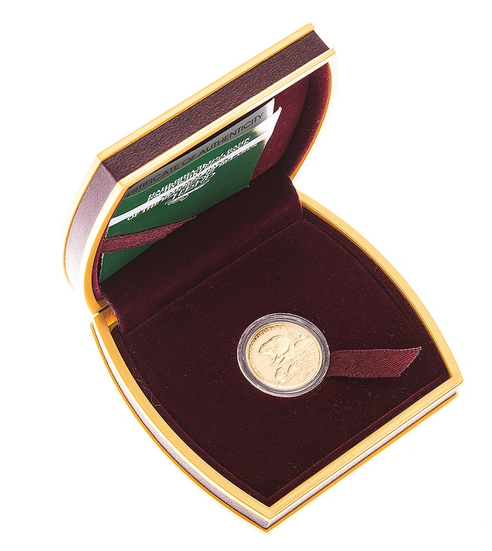 2006 Proof Belarus Gold Coin 50 Rouble The Beaver Boxed