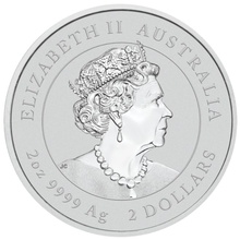 2022 2oz Australian Lunar Year of the Tiger Silver Coin