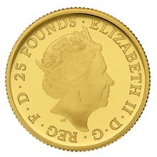 2019 Proof Quarter Britannia Gold Coin Boxed