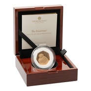 2020 The Snowman Fifty Pence Proof Gold Coin Boxed