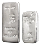 TAX-FREE for Storage - 1 Kilo Silver Bullion Bar