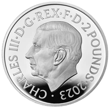 2023 Myths and Legends Merlin 1oz Silver Proof Coin Boxed