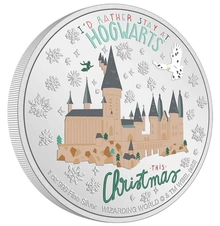 2023 Harry Potter Season’s Greetings 1oz Silver Coin Boxed