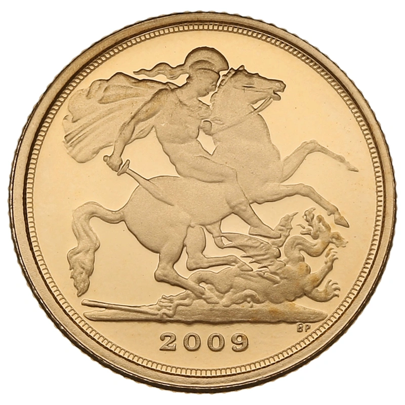 2009 Proof Quarter Sovereign