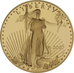 2007 Proof American Eagle Gold Coin 1oz