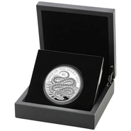 2025 Royal Mint 5oz Year of the Snake Proof Silver Coin Boxed