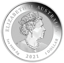 2021 Dragon Silver Coin 1oz Perth Mint Australian Myths & Legends