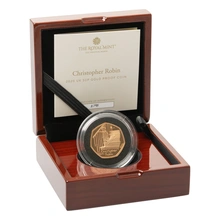 2020 Christopher Robin Fifty Pence Proof Gold Coin Boxed