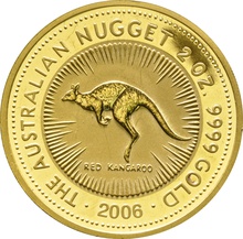 2oz Gold Australian Nugget Best Value