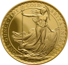 1994 Proof Britannia Gold 4-Coin Boxed Set