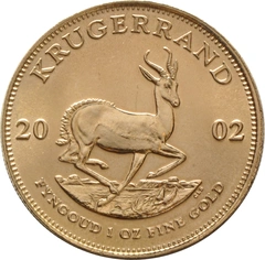 2002 Krugerrand Gold Coin 1oz