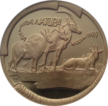 2000 1/2oz Natura Gold Coin