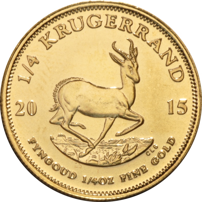 2015 Quarter Ounce Gold Krugerrand