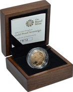 2008 Proof Gold Sovereign Boxed