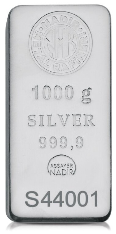 Nadir 1 Kilo Silver Bar