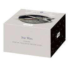 2024 Proof 1/4oz Star Wars Gold Coin X-Wing Boxed