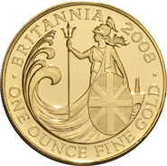 2008 Gold Britannia Coin 1oz