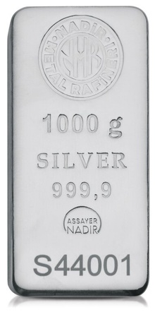 Nadir 1 Kilo Minted Silver Bar