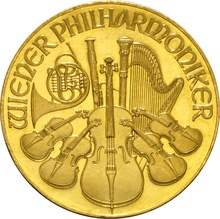 1991 1oz Austrian Gold Philharmonic Coin