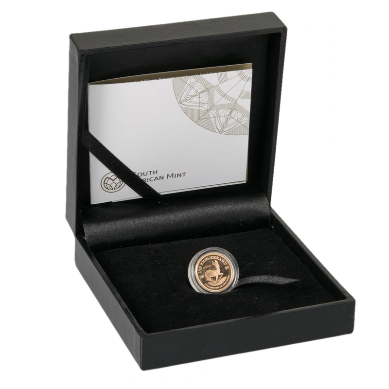 2019 Proof 1/10oz Krugerrand Gold Coin Boxed