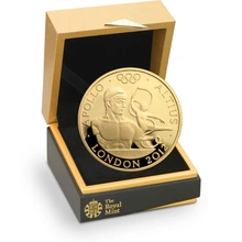 London 2012 Gold Series Altius Apollo Quarter Ounce Gold coin