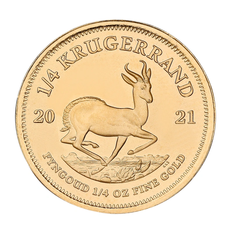 2021 1/4oz Krugerrand Gold Coin