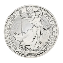 2021 Platinum Britannia Coin 1oz