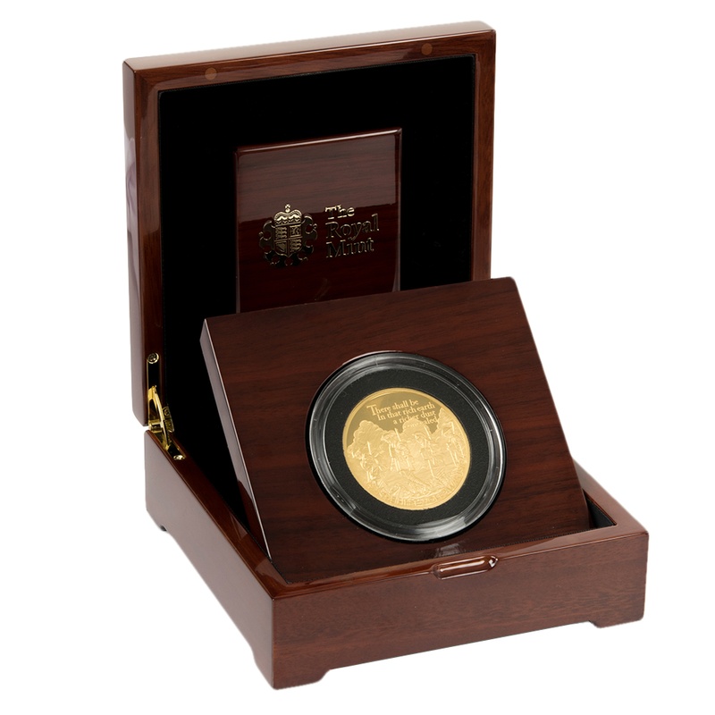 2016 - 5oz £10 Gold Proof Coin, The 100th Anniversary of the First World War Boxed