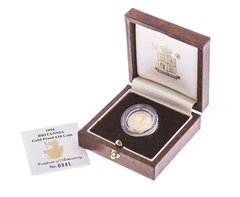 1994 Proof 1/10oz Gold Britannia Coin Boxed