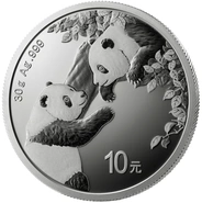 2023 30g Chinese Panda Silver Coin