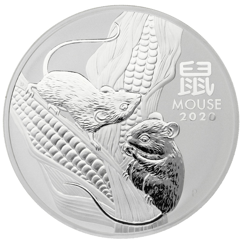 2020 1 Kilo Australian Lunar Year of the Mouse Silver Coin