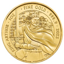 2023 King Arthur Myths & Legends 1oz Gold Coin