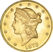 1878 $20 Gold Coin Double Eagle Liberty Head Philadelphia