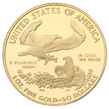 1996 Proof Gold Eagle 4-Coin Set Boxed
