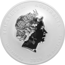 2019 10oz Australian Lunar Year of the Pig Silver Coin