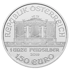 2019 Austrian Philharmonic Silver Coin 1oz