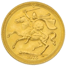 Isle Of Man Sovereign Gift Boxed