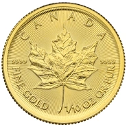 2020 Tenth Ounce Gold Maple