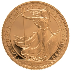 1989 Proof 1/2oz Gold Britannia Coin
