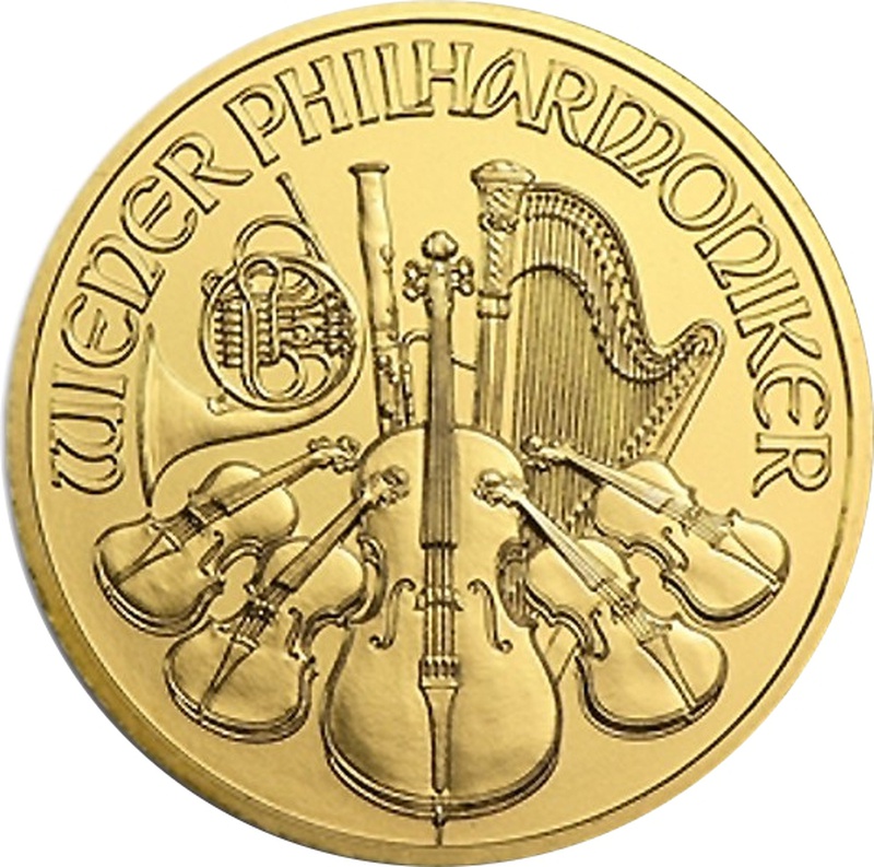 Quarter Ounce Gold Austrian Philharmonic
