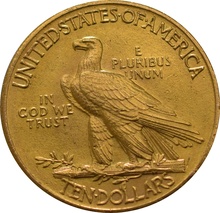 American Gold Eagle $10 Indian Head