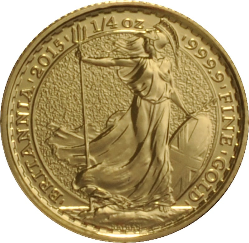 2015 Quarter Ounce Britannia Gold Coins