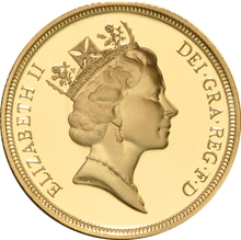 1994 Proof Sovereign Elizabeth Third head No box or certificate