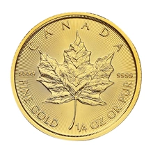2021 Quarter Ounce Gold Maple