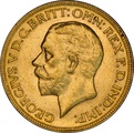 1931 Gold Sovereign - King George V - M NGC AU58