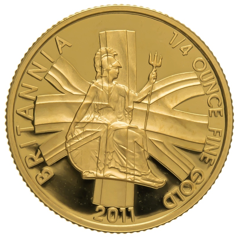 2011 Quarter Ounce Proof Britannia Gold Coin