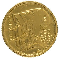 2003 Proof 1/10oz Gold Britannia Coin